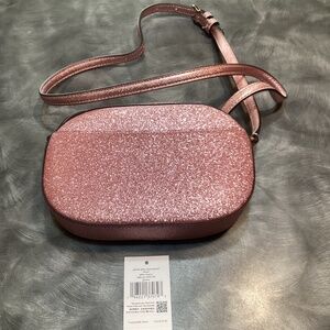 Kate Spade: Glimmer Glitter Oval Camera Bag